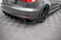 Splitters laterales traseros Street Pro Audi S3 Sportback 8v Facelift