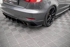 Splitters laterales traseros Street Pro Audi S3 Sportback 8v Facelift