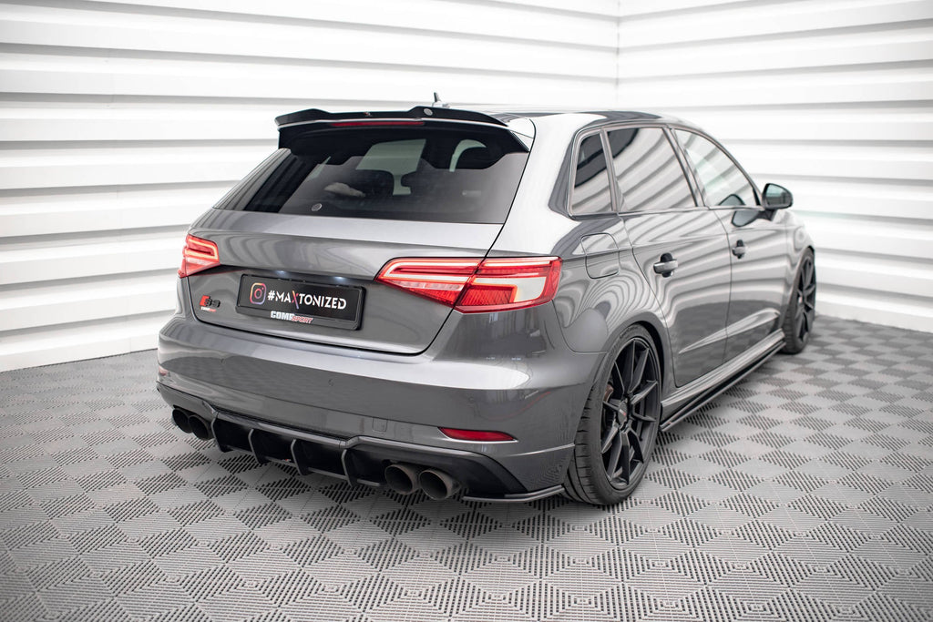 Splitters laterales traseros Street Pro Audi S3 Sportback 8v Facelift