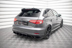 Splitters laterales traseros Street Pro Audi S3 Sportback 8v Facelift