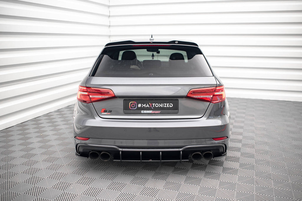 Splitters laterales traseros Street Pro Audi S3 Sportback 8v Facelift