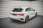 Splitters laterales traseros Street Pro Audi S3 Sportback 8y
