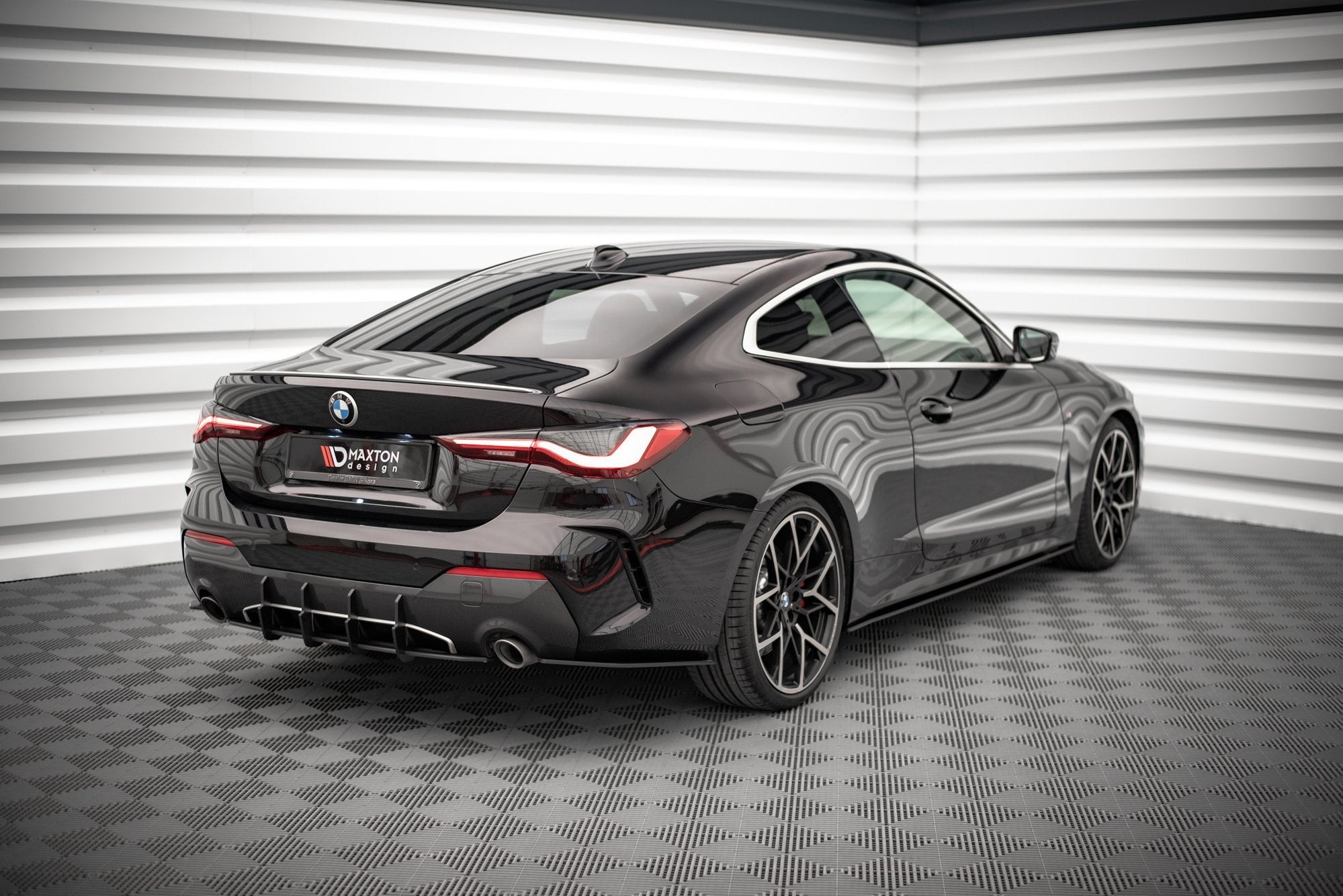Splitters laterales traseros Street Pro BMW Serie 4 M-Pack G22, G23, G22 Facelift, G23 Facelift