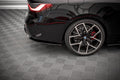 Splitters laterales traseros Street Pro BMW Serie 4 M-Pack G22, G23, G22 Facelift, G23 Facelift