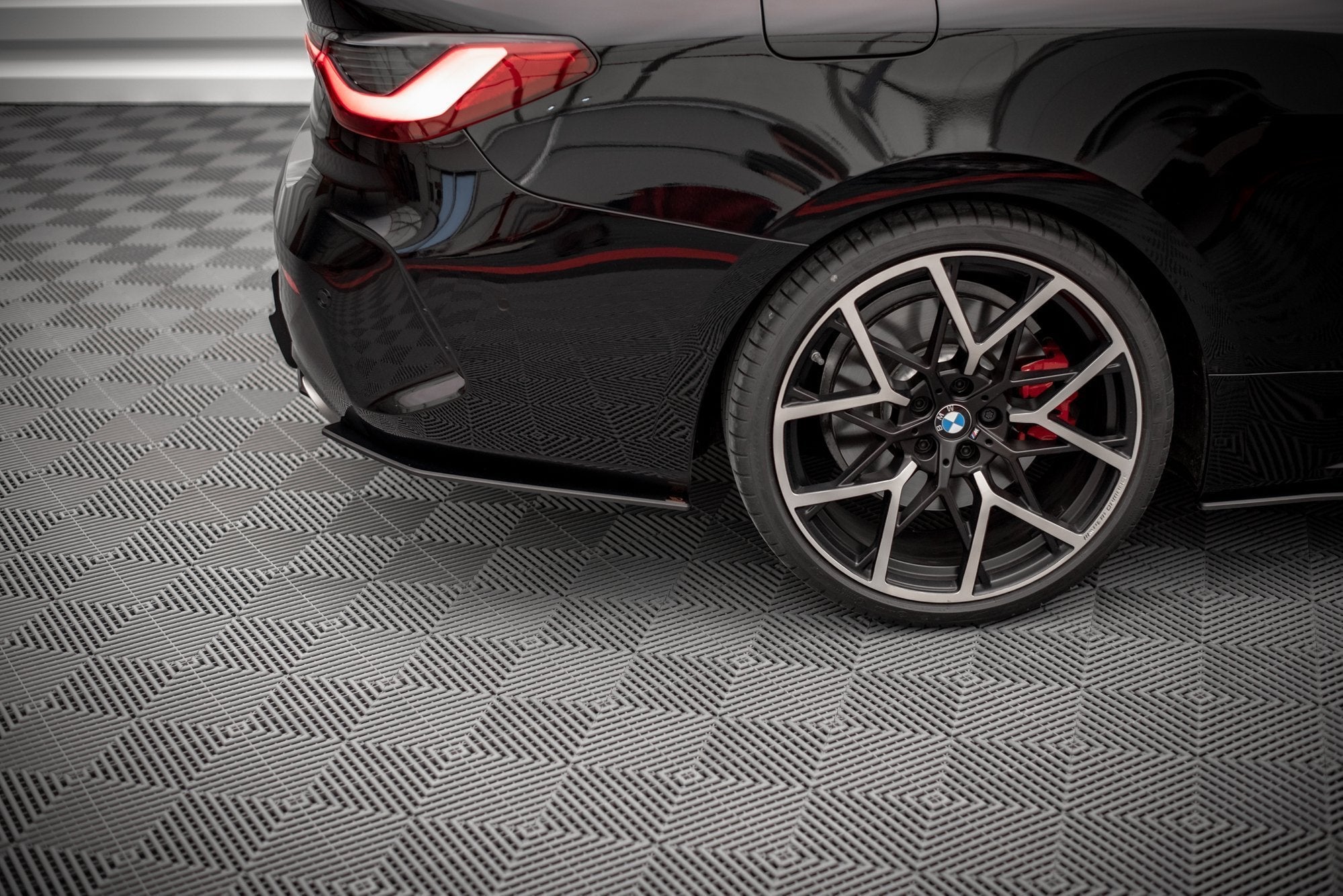 Splitters laterales traseros Street Pro BMW Serie 4 M-Pack G22, G23, G22 Facelift, G23 Facelift