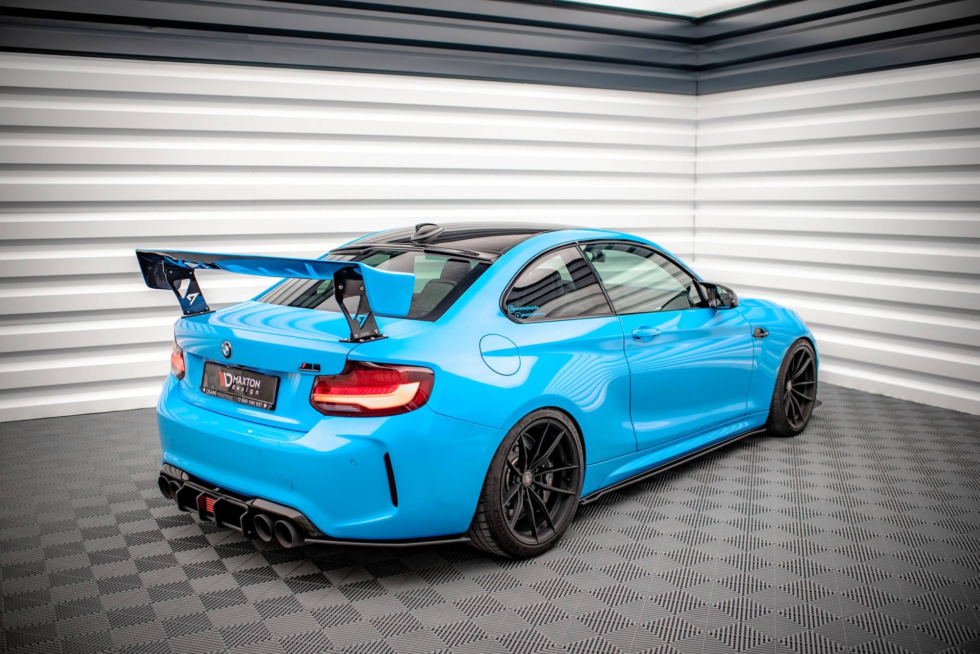Splitters laterales traseros Street Pro BMW M2 F87