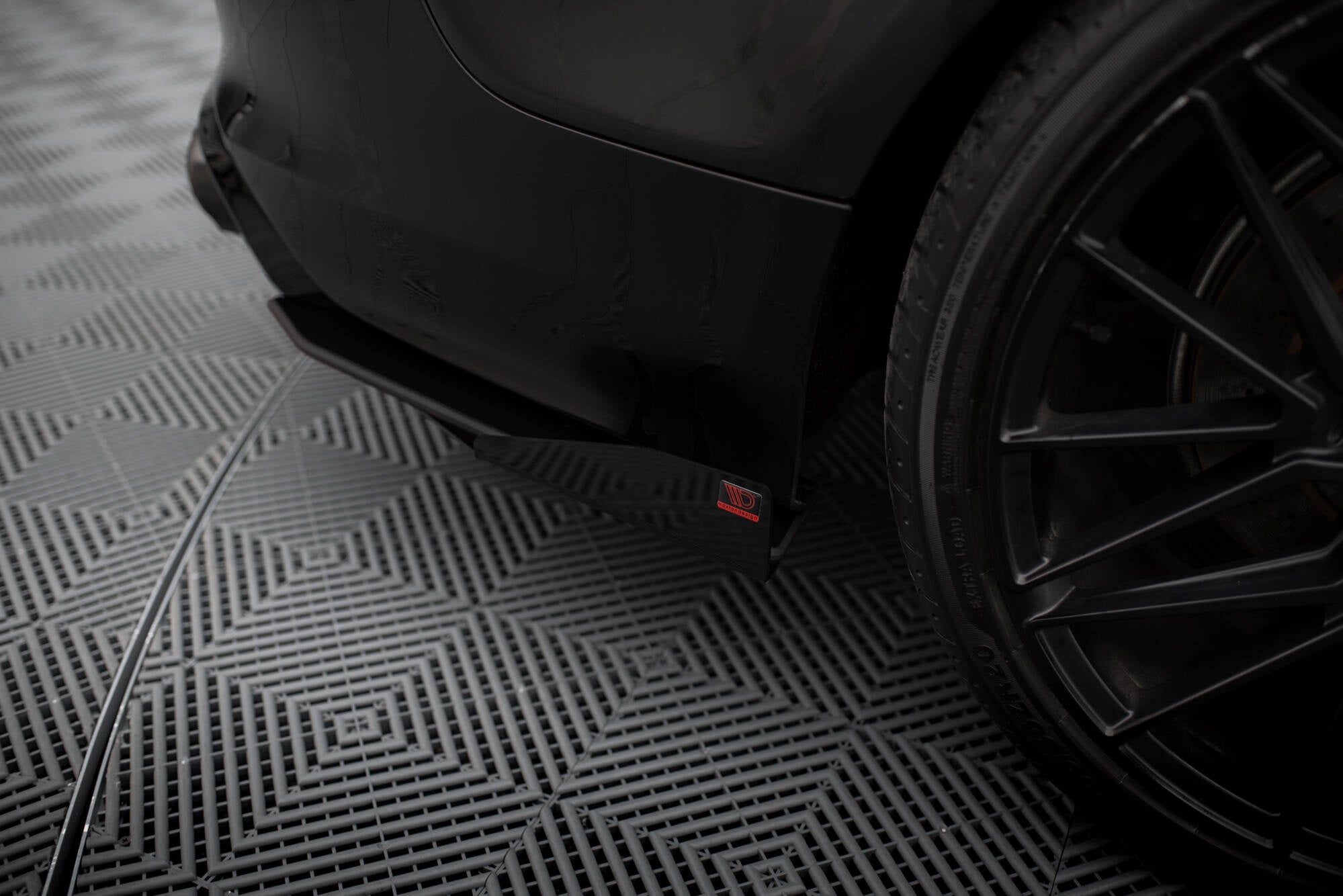 Splitters laterales traseros Street Pro + Flaps Audi A7 S-Line C7 Sportback