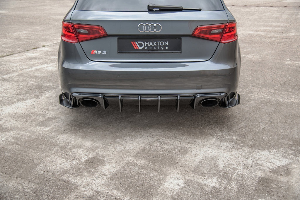 Splitters laterales traseros Street Pro + Flaps Audi RS3 8V Sportback