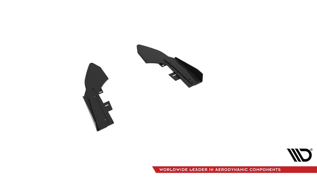 Splitters laterales traseros Street Pro + Flaps Audi RS3 Berlina Sedán 8V Facelift