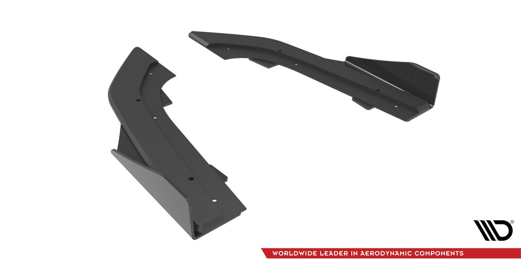 Splitters laterales traseros Street Pro + flaps Audi RS3 Berlina Sedán 8Y