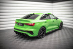 Splitters laterales traseros Street Pro + flaps Audi RS3 Berlina Sedán 8Y