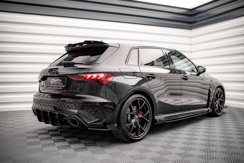 Splitters laterales traseros Street Pro + Flaps Audi RS3 Sportback 8y