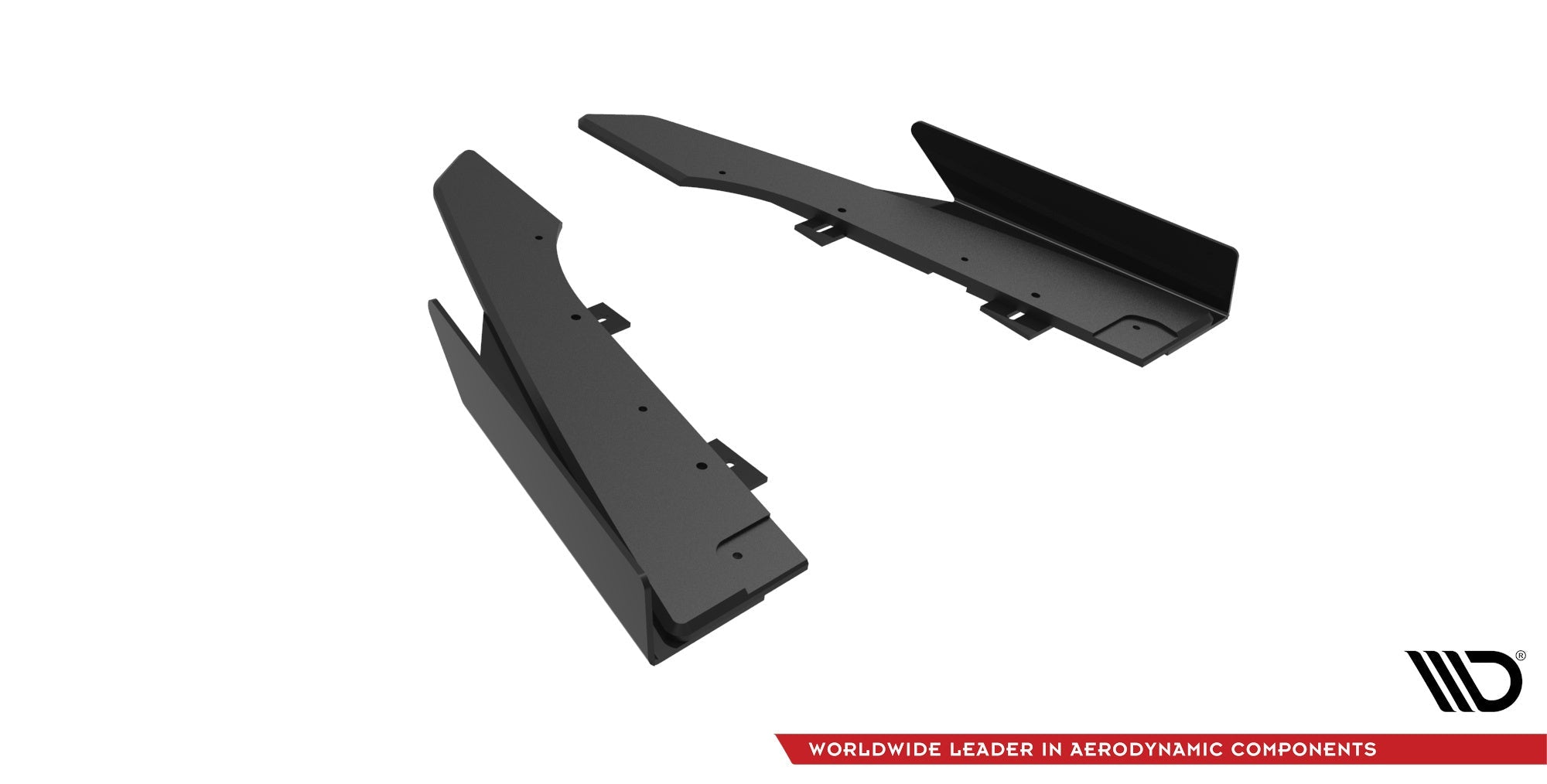 Splitters laterales traseros Street Pro + Flaps Audi RS6 Avant C6