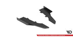 Street Pro Rear Side Splitters + Flaps Audi RS6 Avant C6