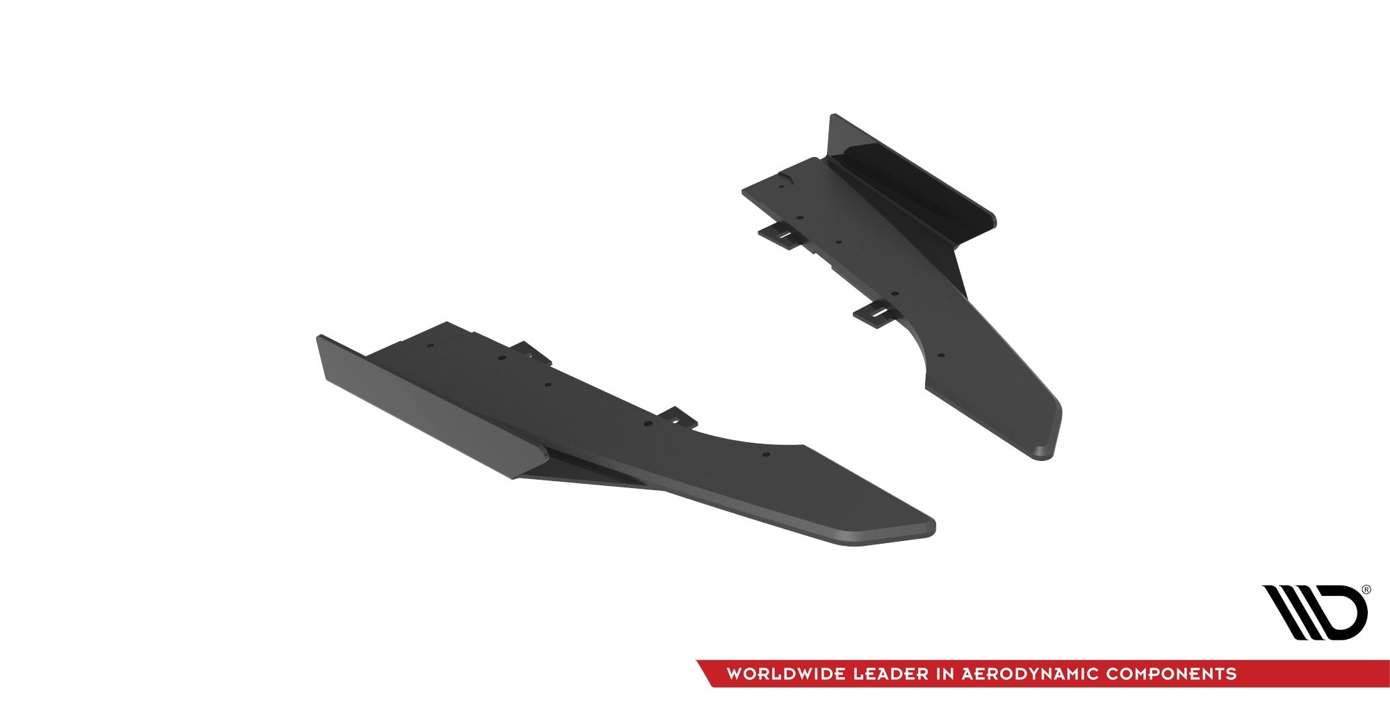 Splitters laterales traseros Street Pro + Flaps Audi RS6 Avant C6