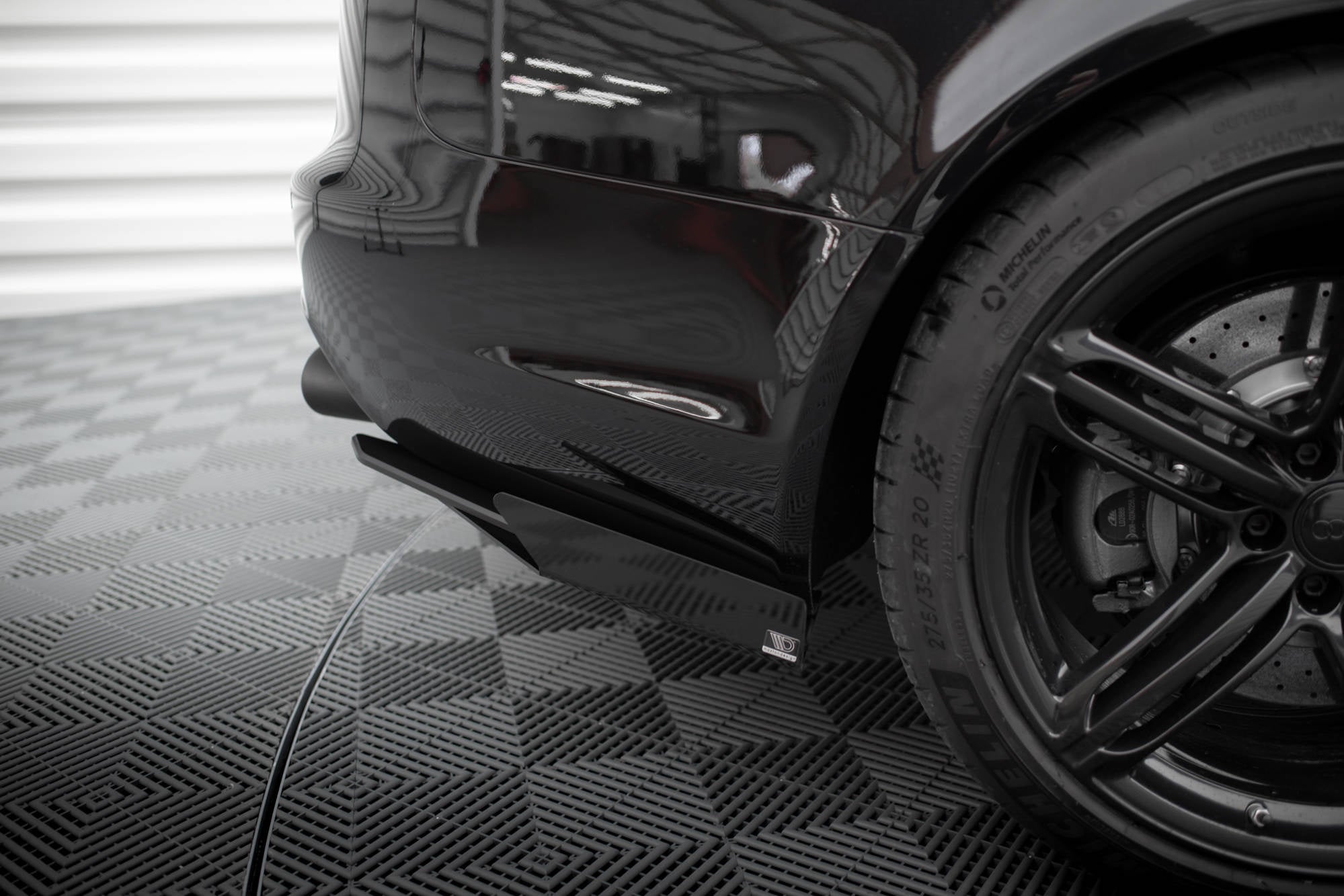Splitters laterales traseros Street Pro + Flaps Audi RS6 Avant C6