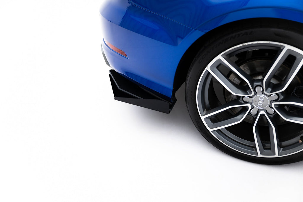 Splitters laterales traseros Street Pro + flaps Audi S3 Berlina Sedán 8V