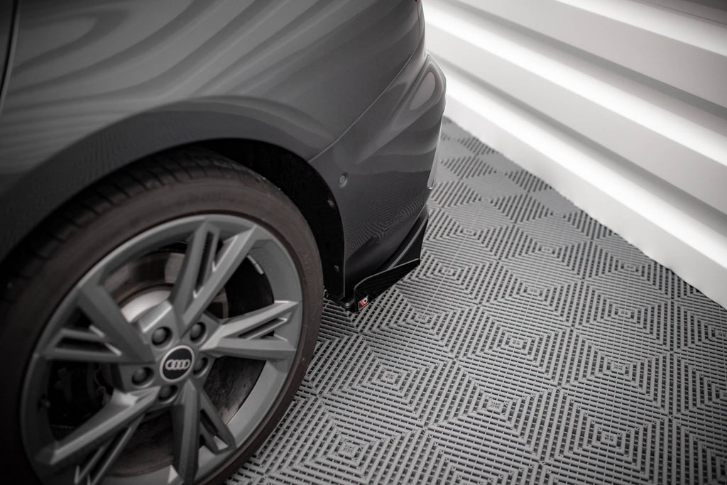 Splitters laterales traseros Street Pro + Flaps Audi S3 Berlina Sedán 8Y