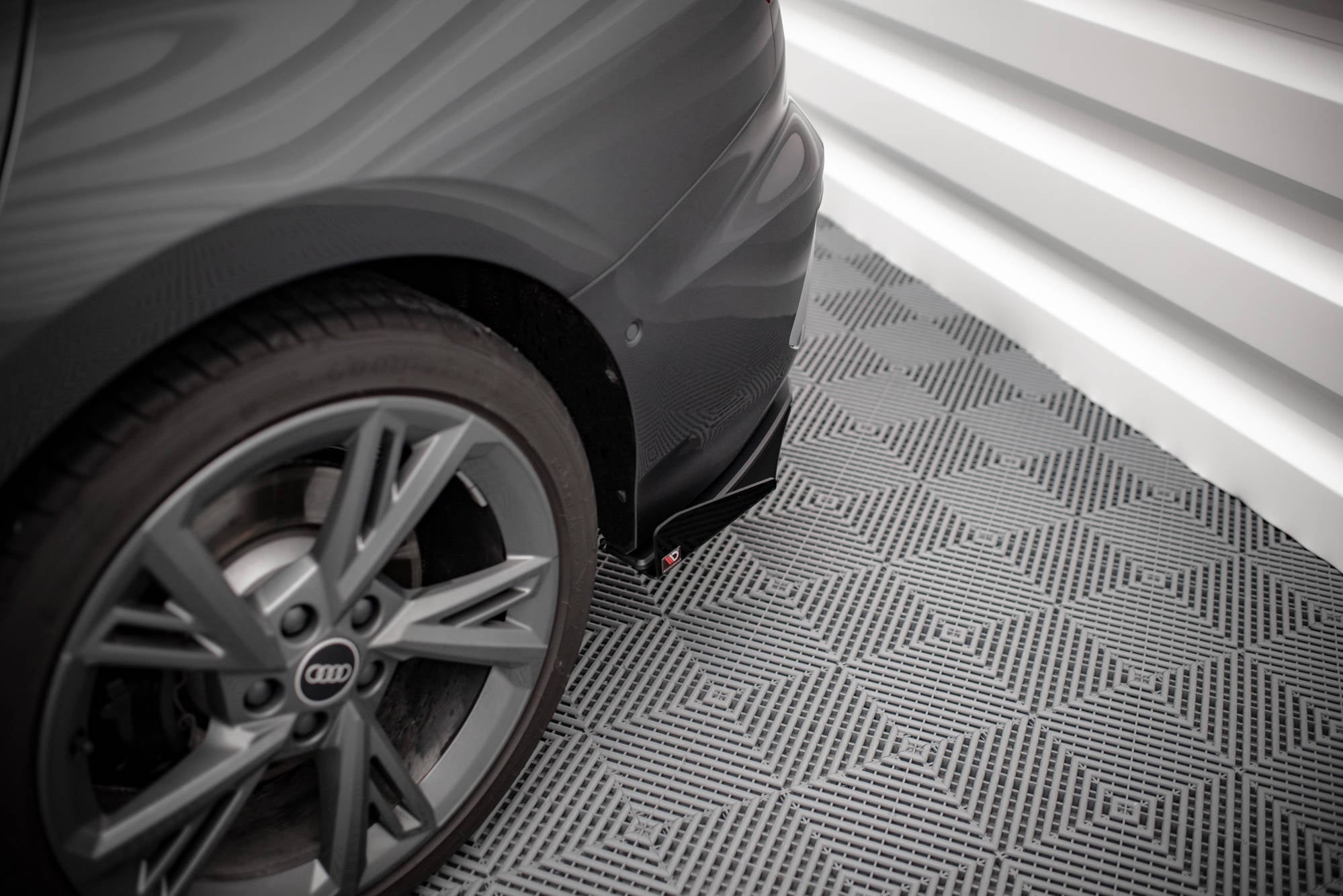 Splitters laterales traseros Street Pro + Flaps Audi S3 Berlina Sedán 8Y