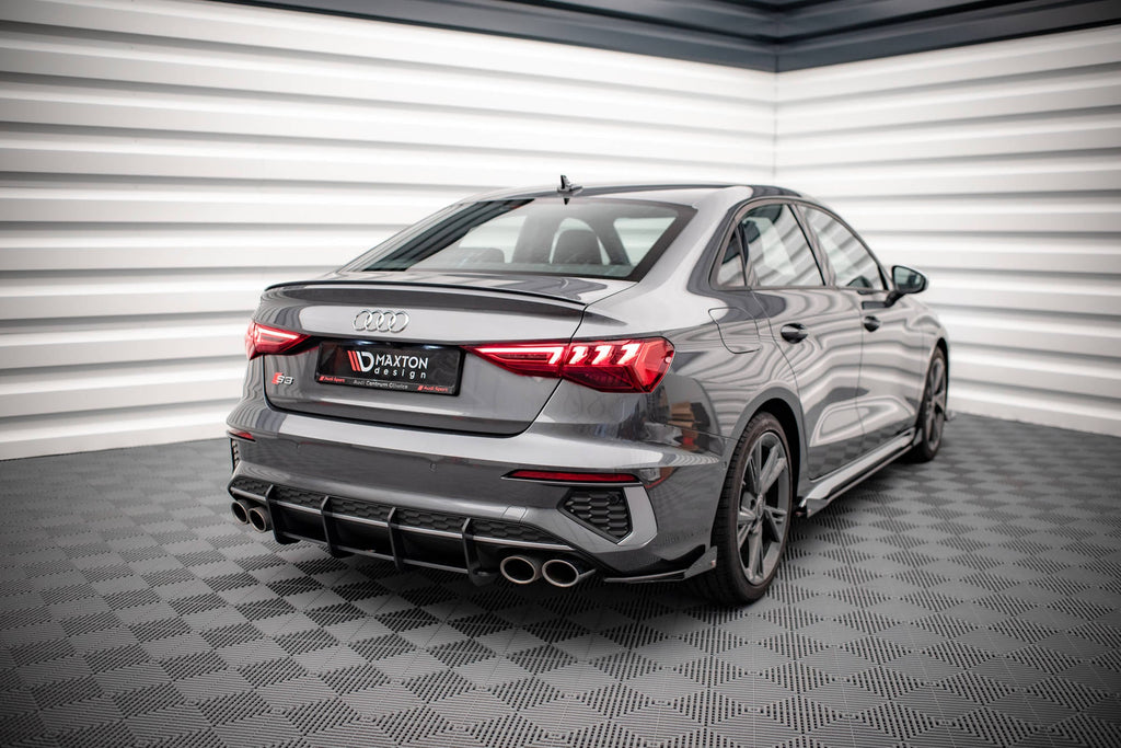 Splitters laterales traseros Street Pro + Flaps Audi S3 Berlina Sedán 8Y