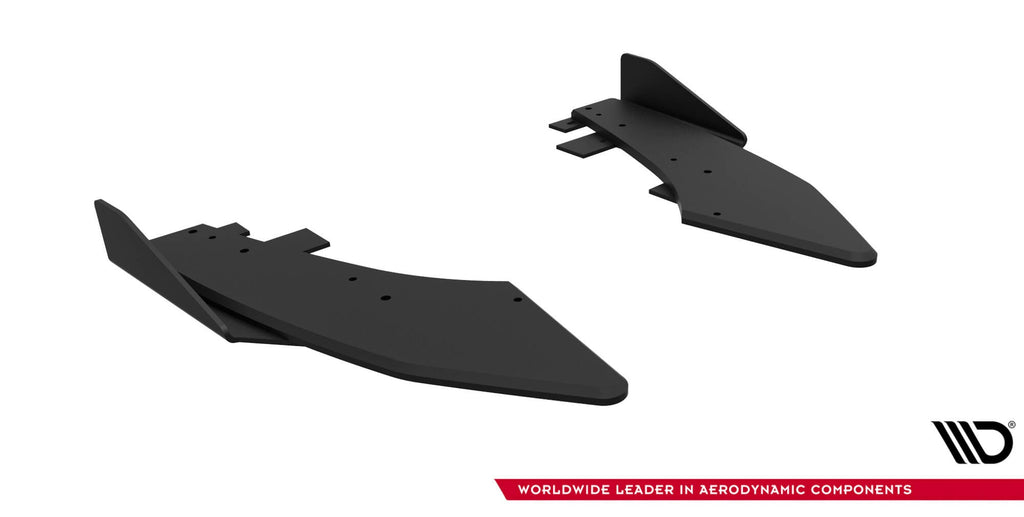 Splitters laterales traseros Street Pro + flaps Audi S3 Berlina Sedán 8Y Facelift