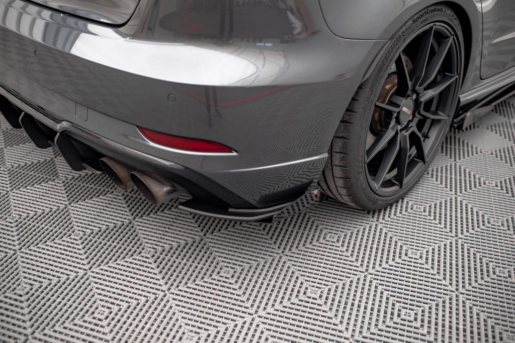 Splitters laterales traseros Street Pro + Flaps Audi S3 Sportback 8v Facelift