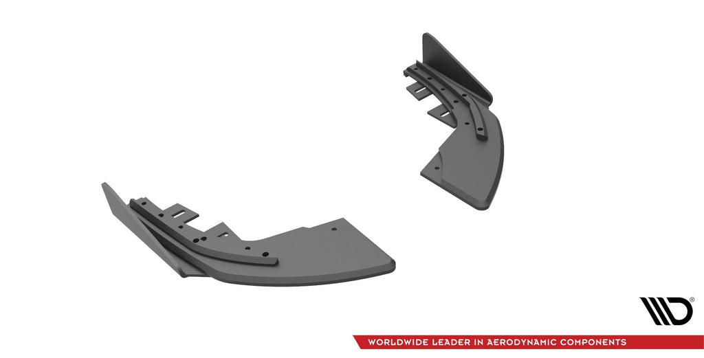 Splitters laterales traseros Street Pro + Flaps Audi S3 Sportback 8v Facelift