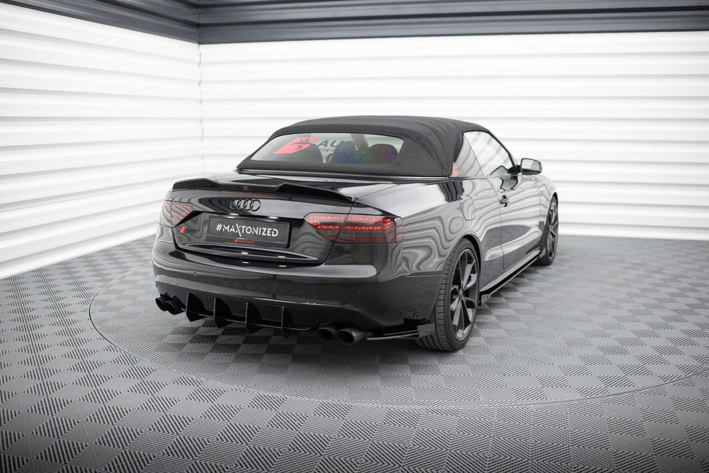 Street Pro Rear Side Splitters + Flaps Audi S5 A5 S-Line Coupe Cabrio 8T