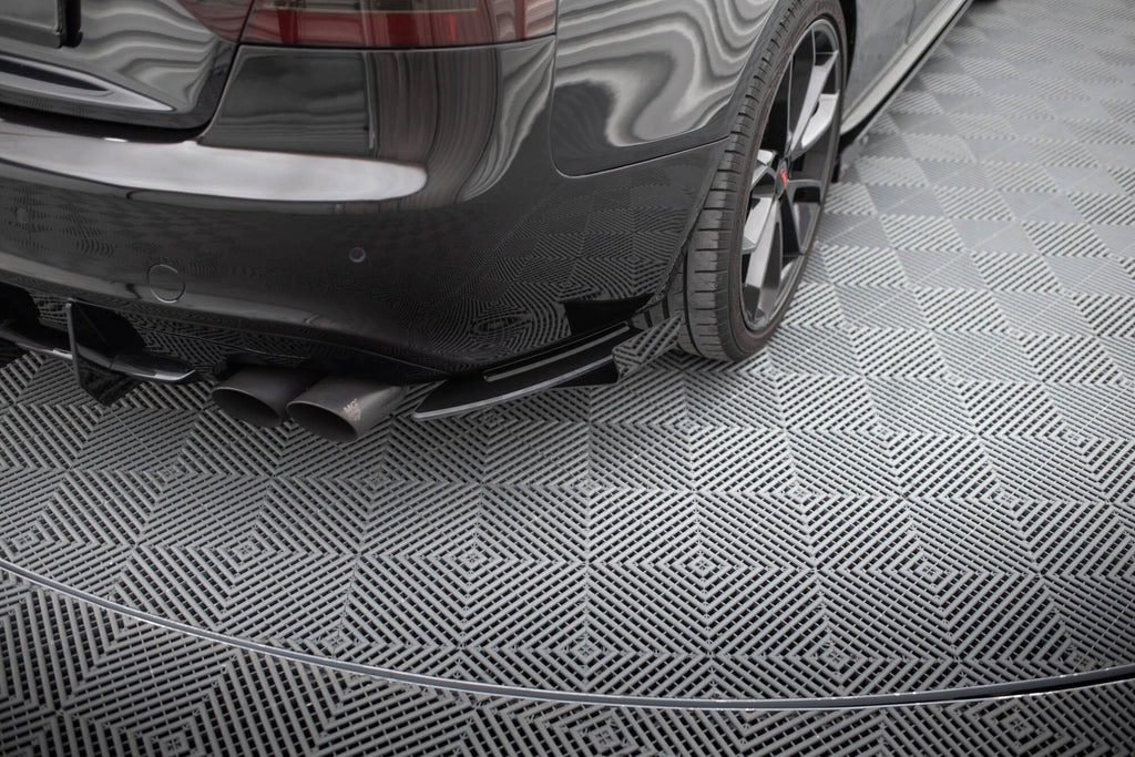 Street Pro Rear Side Splitters + Flaps Audi S5 A5 S-Line Coupe Cabrio 8T