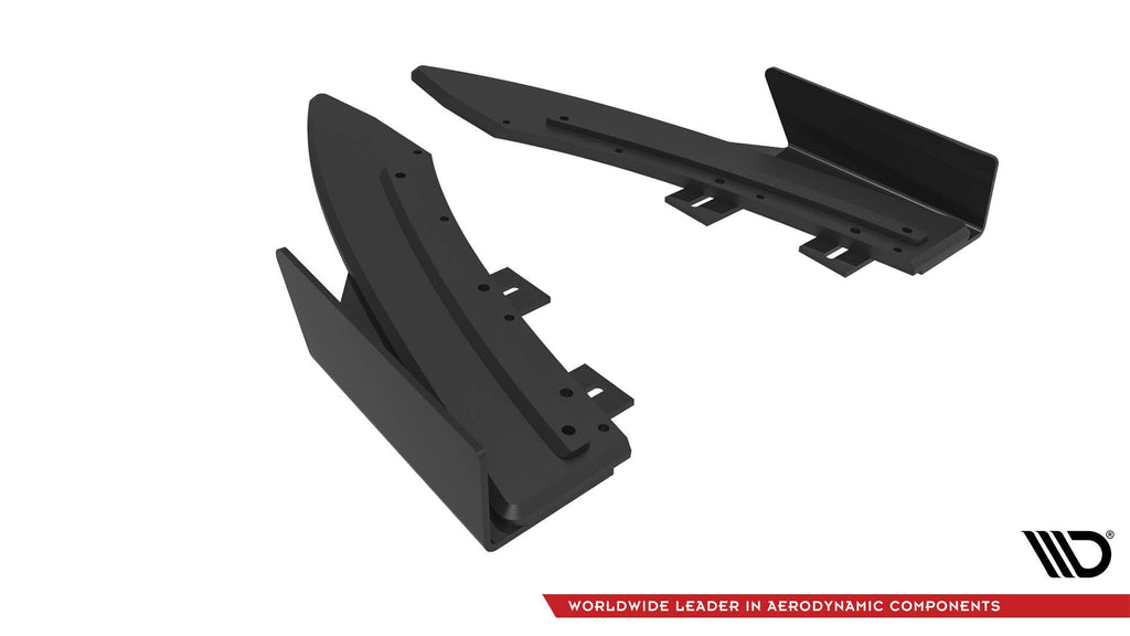 Street Pro Rear Side Splitters + Flaps Audi S5 A5 S-Line Coupe Cabrio 8T