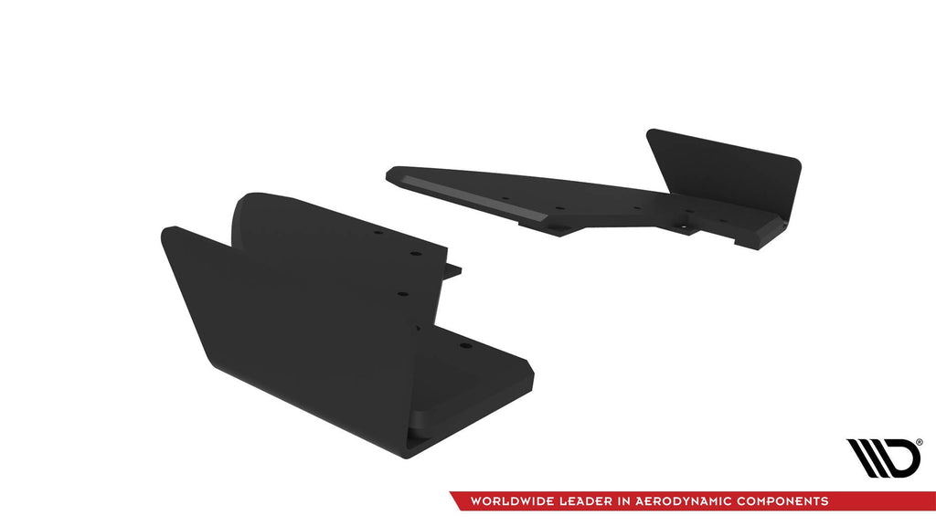 Splitters laterales traseros Street Pro + Flaps Audi TT S 8s Facelift