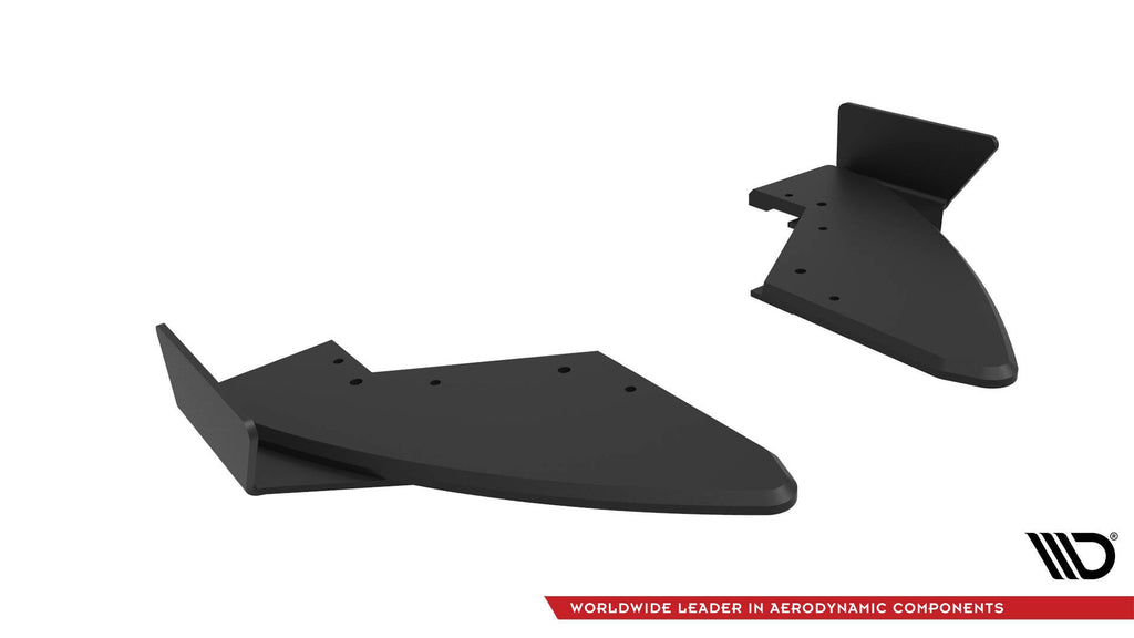 Splitters laterales traseros Street Pro + Flaps Audi TT S 8s Facelift