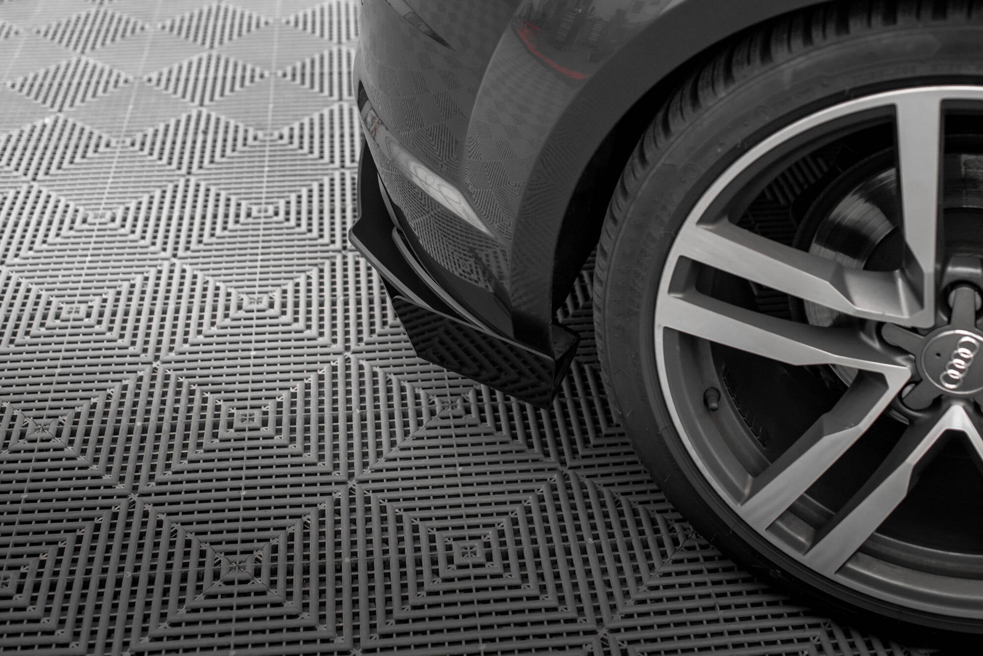 Splitters laterales traseros Street Pro + Flaps Audi TT S-Line 8s