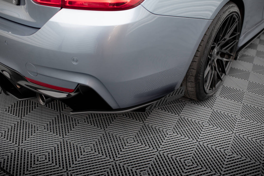 Street Pro Rear Side Splitters + Flaps BMW 435i Coupé M-Pack F32