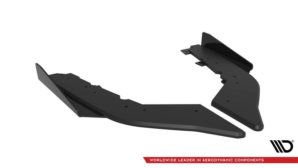 Street Pro Rear Side Splitters + Flaps BMW 435i Coupé M-Pack F32
