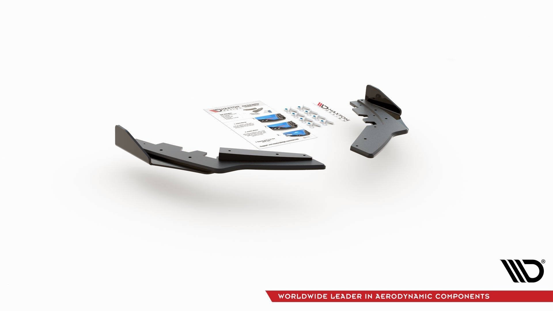 Splitters laterales traseros Street Pro + Flaps BMW M135i F20