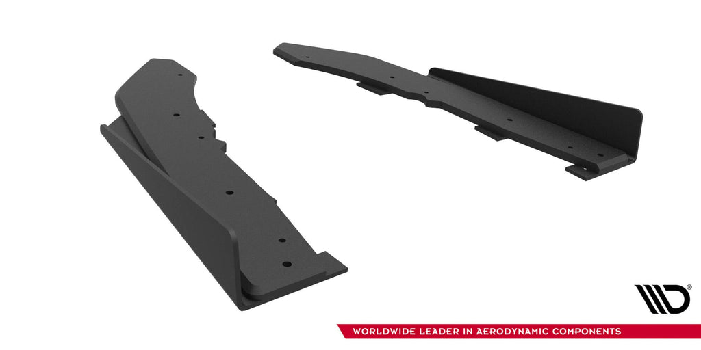 Street Pro + Flaps Rear Side Splitters BMW M440i G22 / G23 / G22 Facelift / G23 Facelift