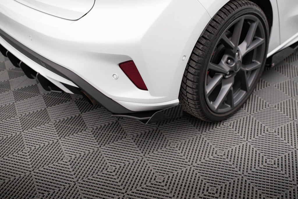 Splitters laterales traseros Street Pro + Flaps Ford Focus ST Mk4