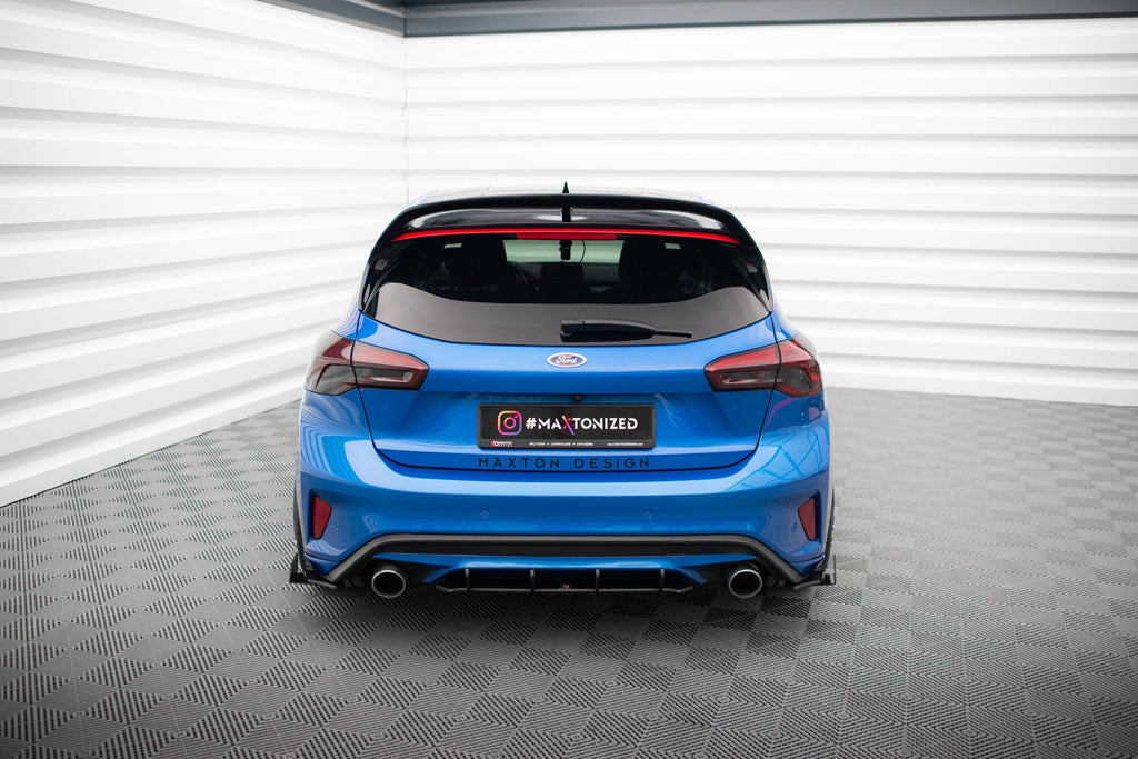 Splitters laterales traseros Street Pro + Flaps Ford Focus ST Mk4