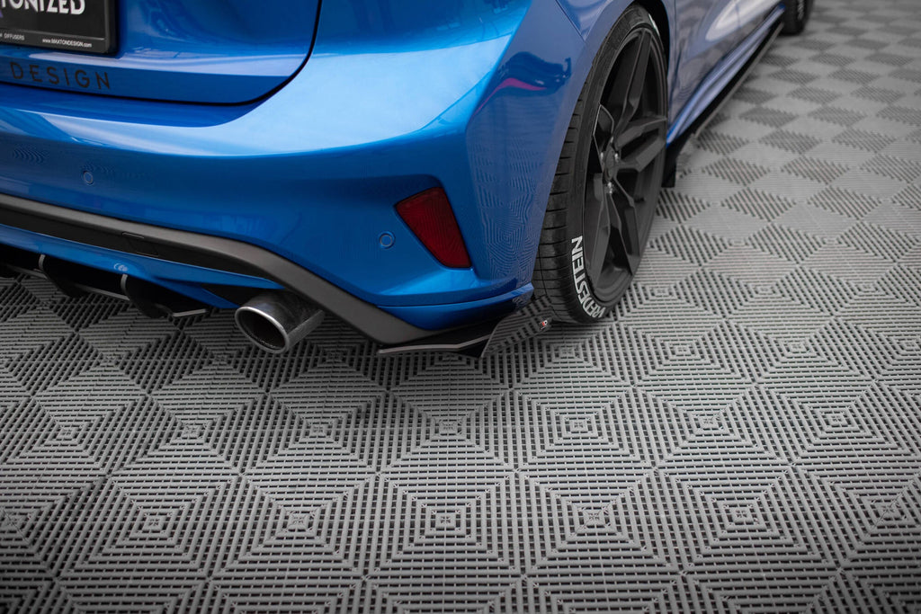 Splitters laterales traseros Street Pro + Flaps Ford Focus ST Mk4