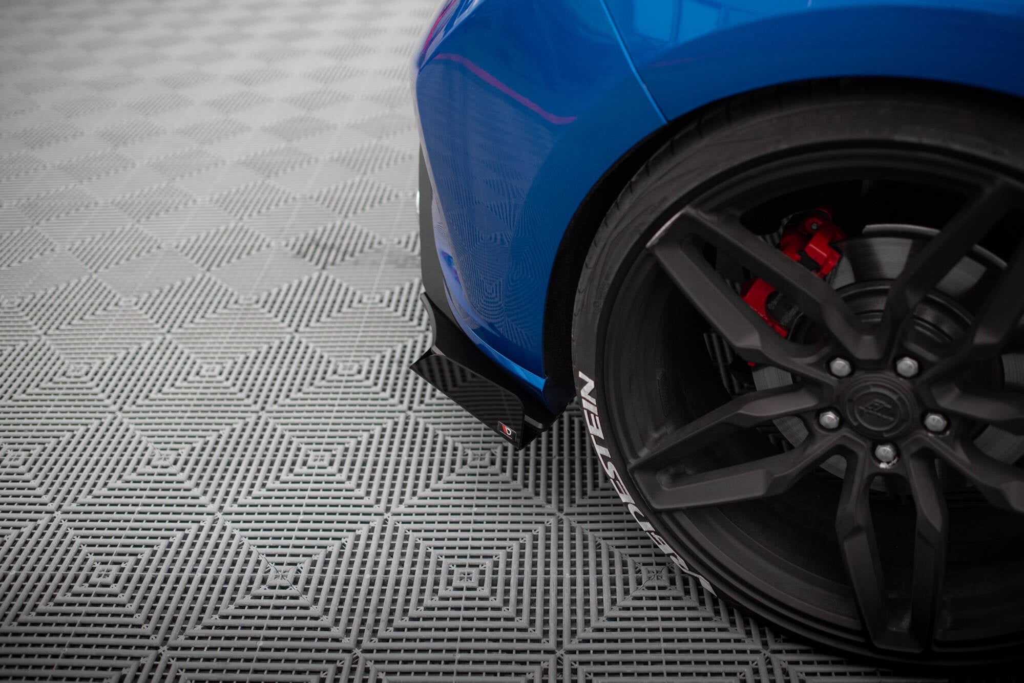 Splitters laterales traseros Street Pro + Flaps Ford Focus ST Mk4