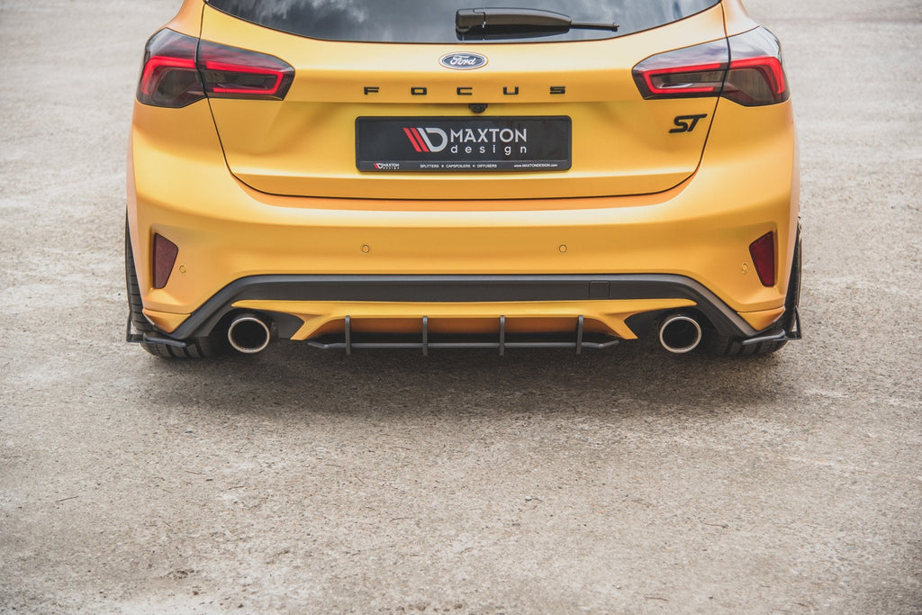 Splitters laterales traseros Street Pro + Flaps Ford Focus ST Mk4