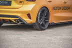 Splitters laterales traseros Street Pro + Flaps Ford Focus ST Mk4