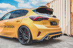 Splitters laterales traseros Street Pro + Flaps Ford Focus ST Mk4