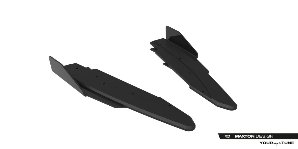 Splitters laterales traseros Street Pro Flaps Ford Mustang Dark Horse Mk7