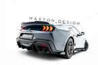 Splitters laterales traseros Street Pro Flaps Ford Mustang Dark Horse Mk7
