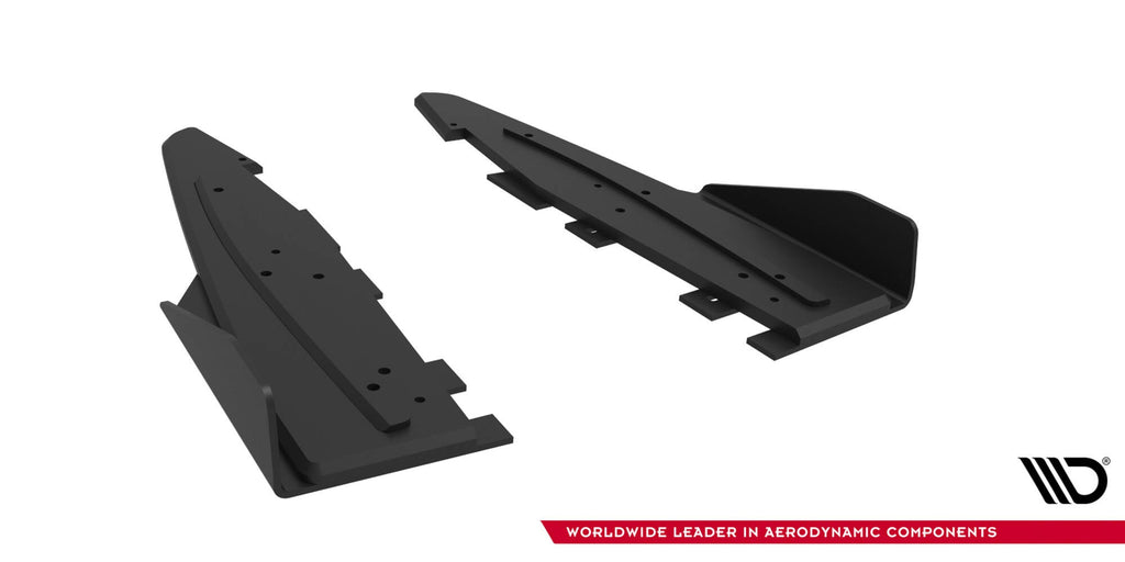 Street Pro Flaps Rear Side Splitters Ford Mustang GT Mk6