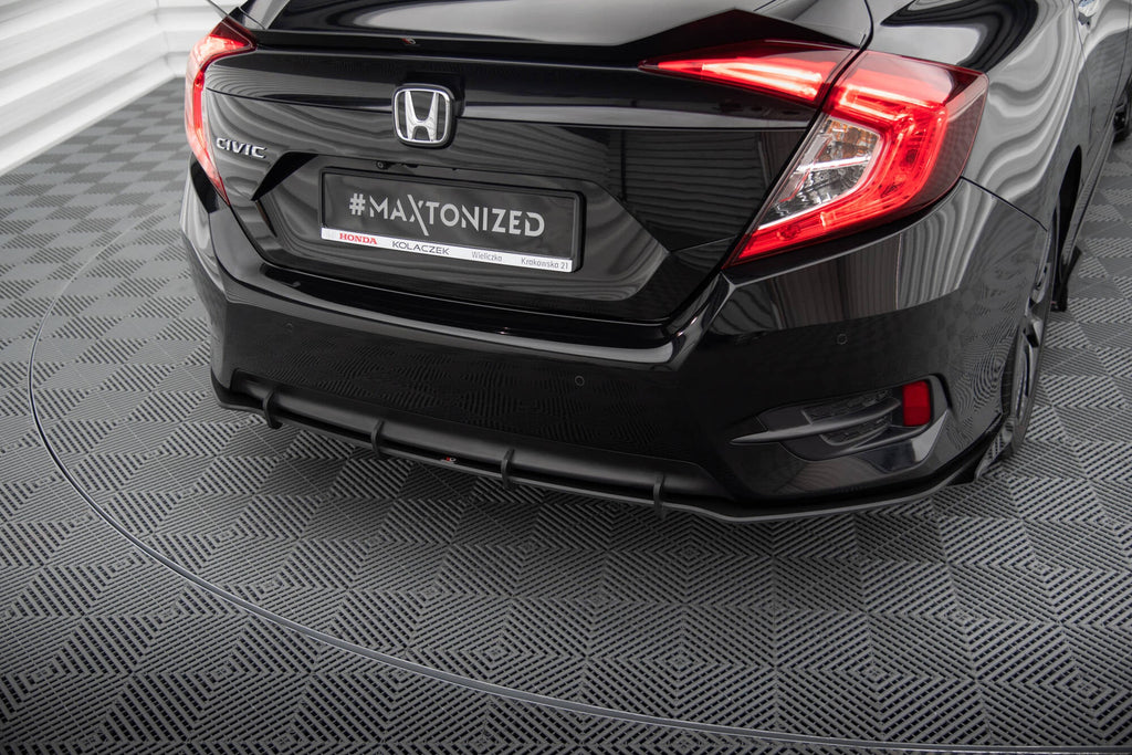 Splitters laterales traseros Street Pro Flaps Honda Civic Mk10 Facelift