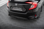 Splitters laterales traseros Street Pro Flaps Honda Civic Mk10 Facelift