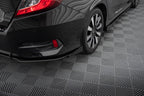 Splitters laterales traseros Street Pro Flaps Honda Civic Mk10 Facelift